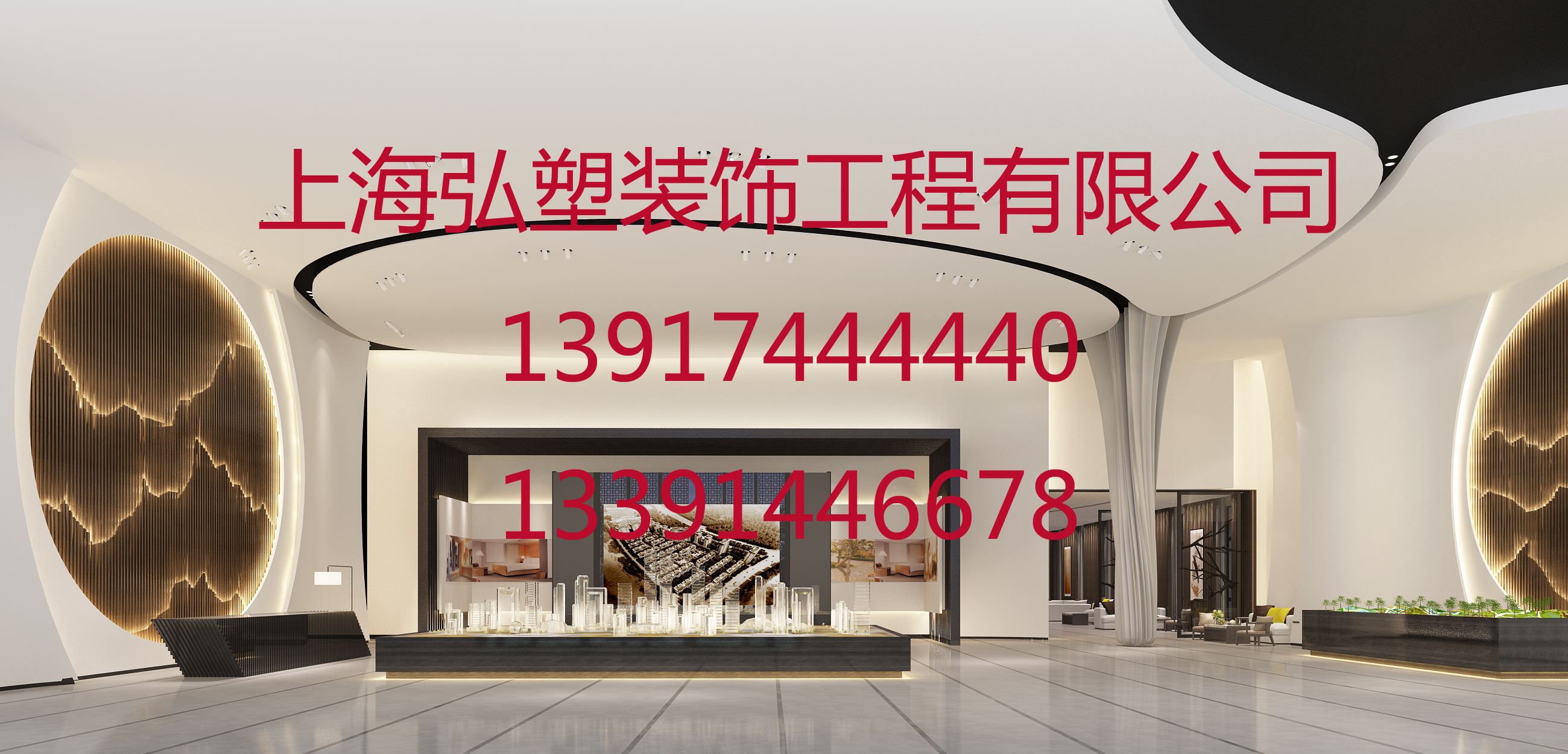  热烈祝贺杭州售楼处GRG装饰柱顺利竣工 